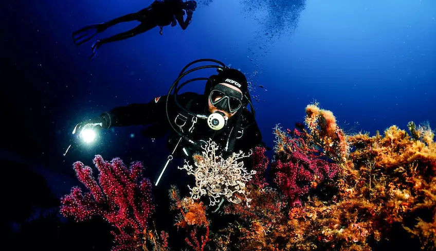 Sport & Adventure Holiday in Sicily -Diving in Sicily